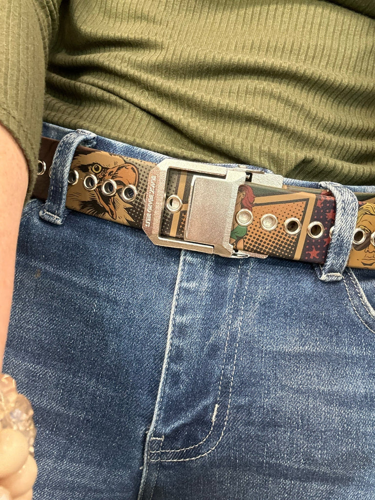 Trump belt clearance buckle