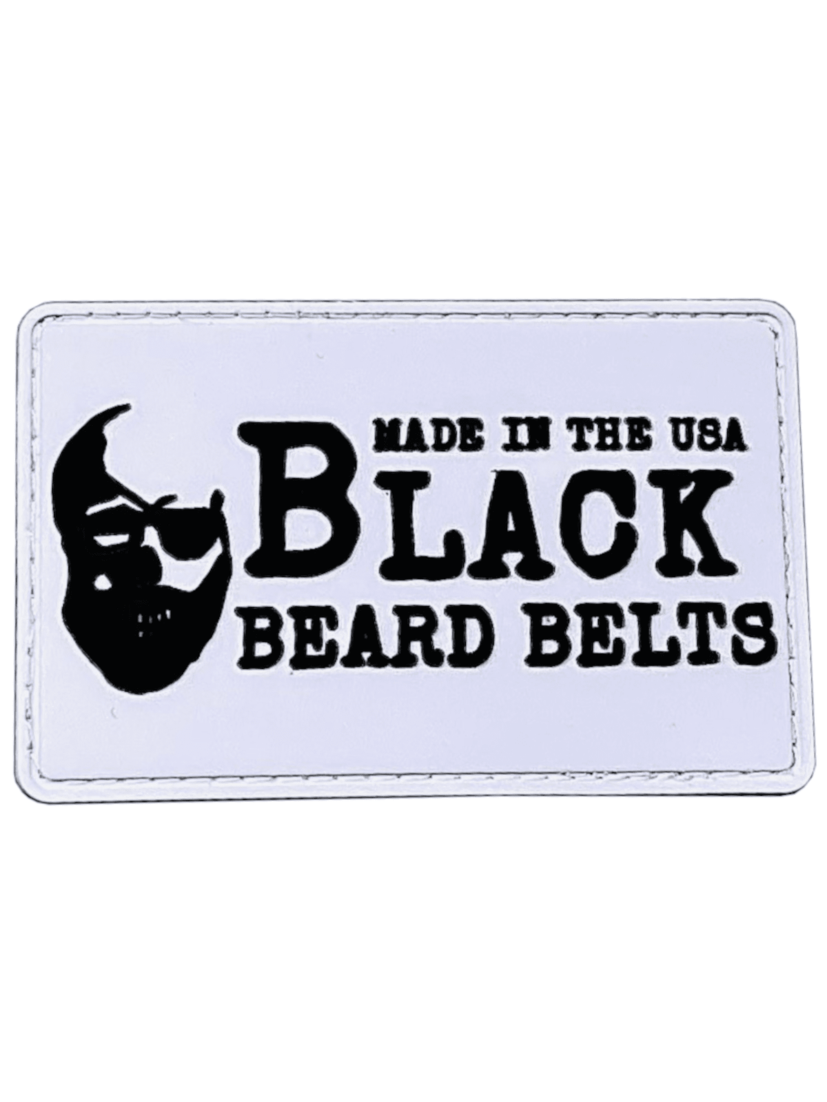 Black Beard Belts Patch